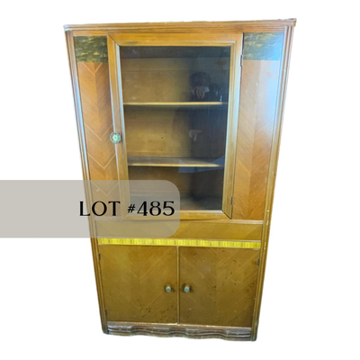 Lot 485 | Art Deco China Cabinet | Bookshelf