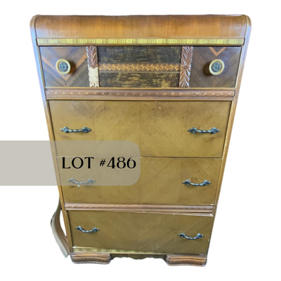 Lot 486 | Art Deco Highboy