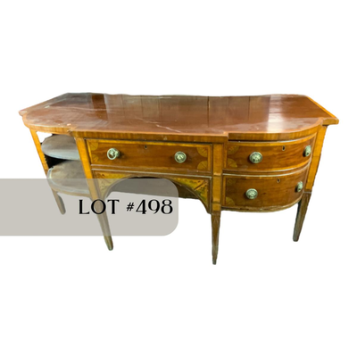 Lot 498 | Elegant Buffet | Missing Door