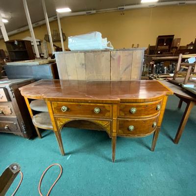 Lot 498 | Elegant Buffet | Missing Door