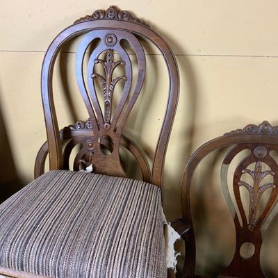 Lot 499 | Six Chairs | 1 Arm Chair | 5 Side Chairs