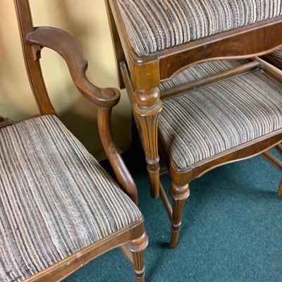 Lot 499 | Six Chairs | 1 Arm Chair | 5 Side Chairs