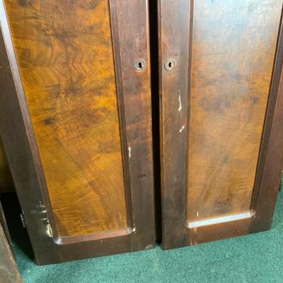 Lot 501 | Disassembled Walnut Wardrobe