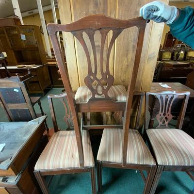 Lot 503 | Four Dining Chairs