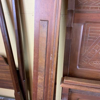 Lot 506 | Bed with Burled Walnut Panels