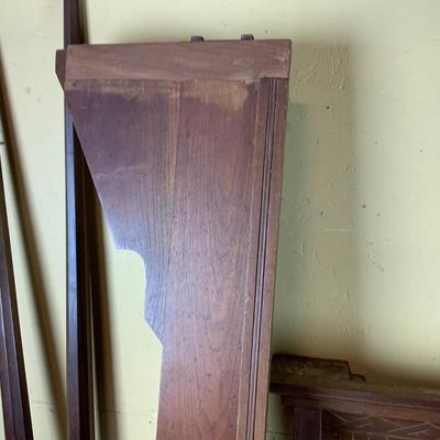 Lot 506 | Bed with Burled Walnut Panels