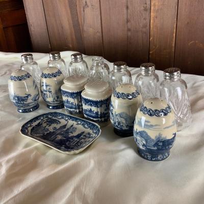 Lot 509 | Modern Dishes and Salt and Pepper Shakers