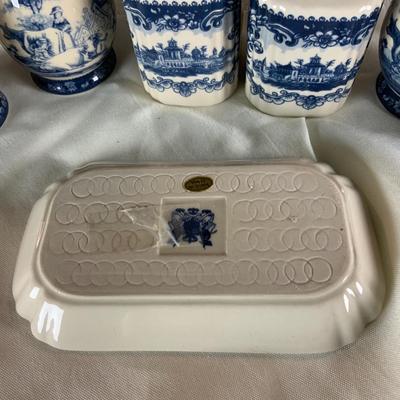 Lot 509 | Modern Dishes and Salt and Pepper Shakers