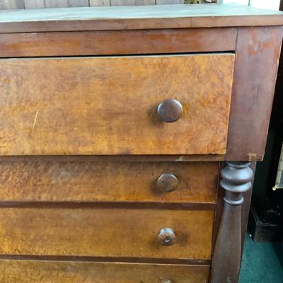 Lot 511 | Cherry and Birdseye Empire Chest