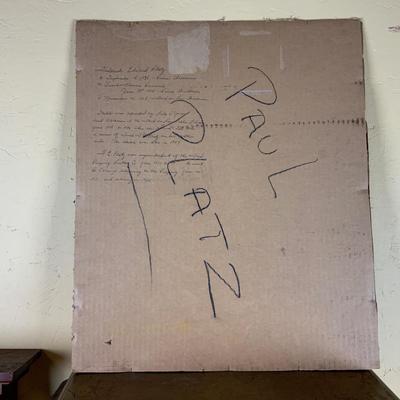 Lot 512 | Paul Platz Original Chalk