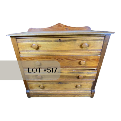 Lot 517 | Pine Chest of Drawers
