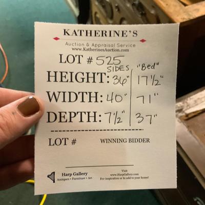 Lot 525 | Disassembled Day Bed