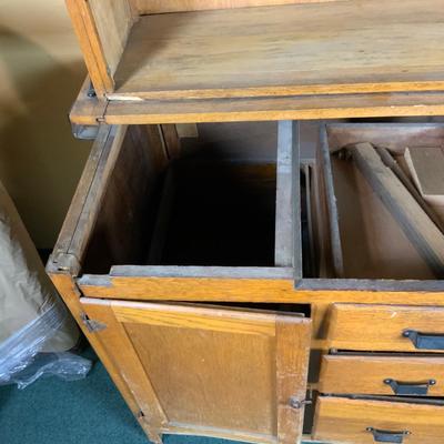 Lot 528 | Hoosier Cabinet