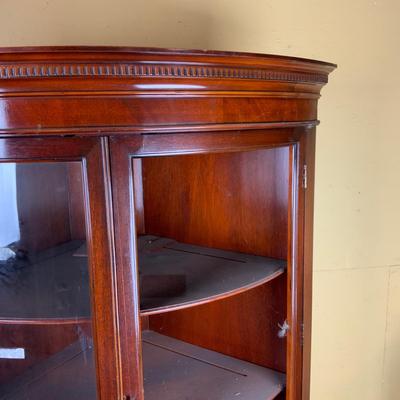 Lot 529 | Mahogany Corner Cabinet