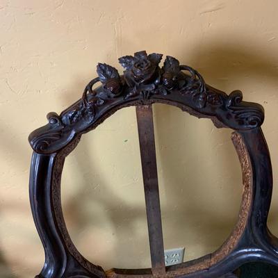 Lot 532 | Carved Rosewood Arm Chairs