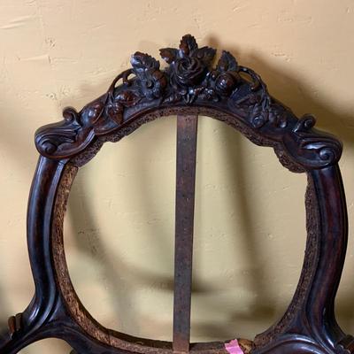 Lot 532 | Carved Rosewood Arm Chairs