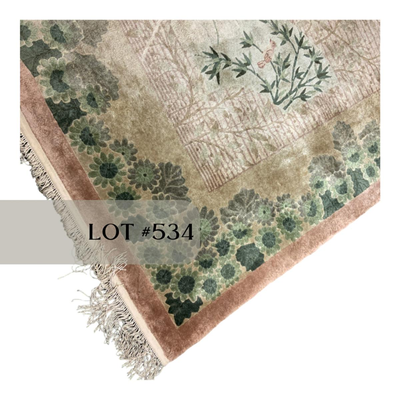 Lot 534 | Pink Oriental Rug