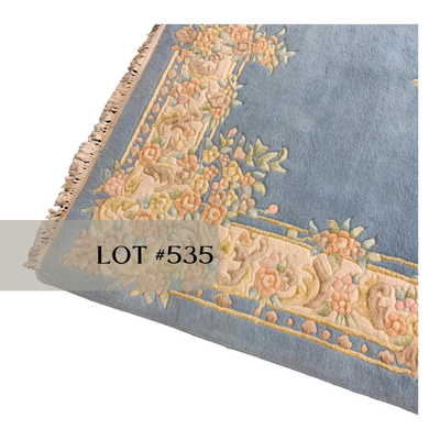Lot 535 | Powder Blue Wool Rug