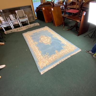 Lot 535 | Powder Blue Wool Rug