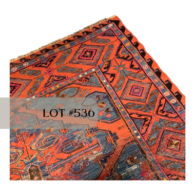 Lot 536 | Thin Wool Rug