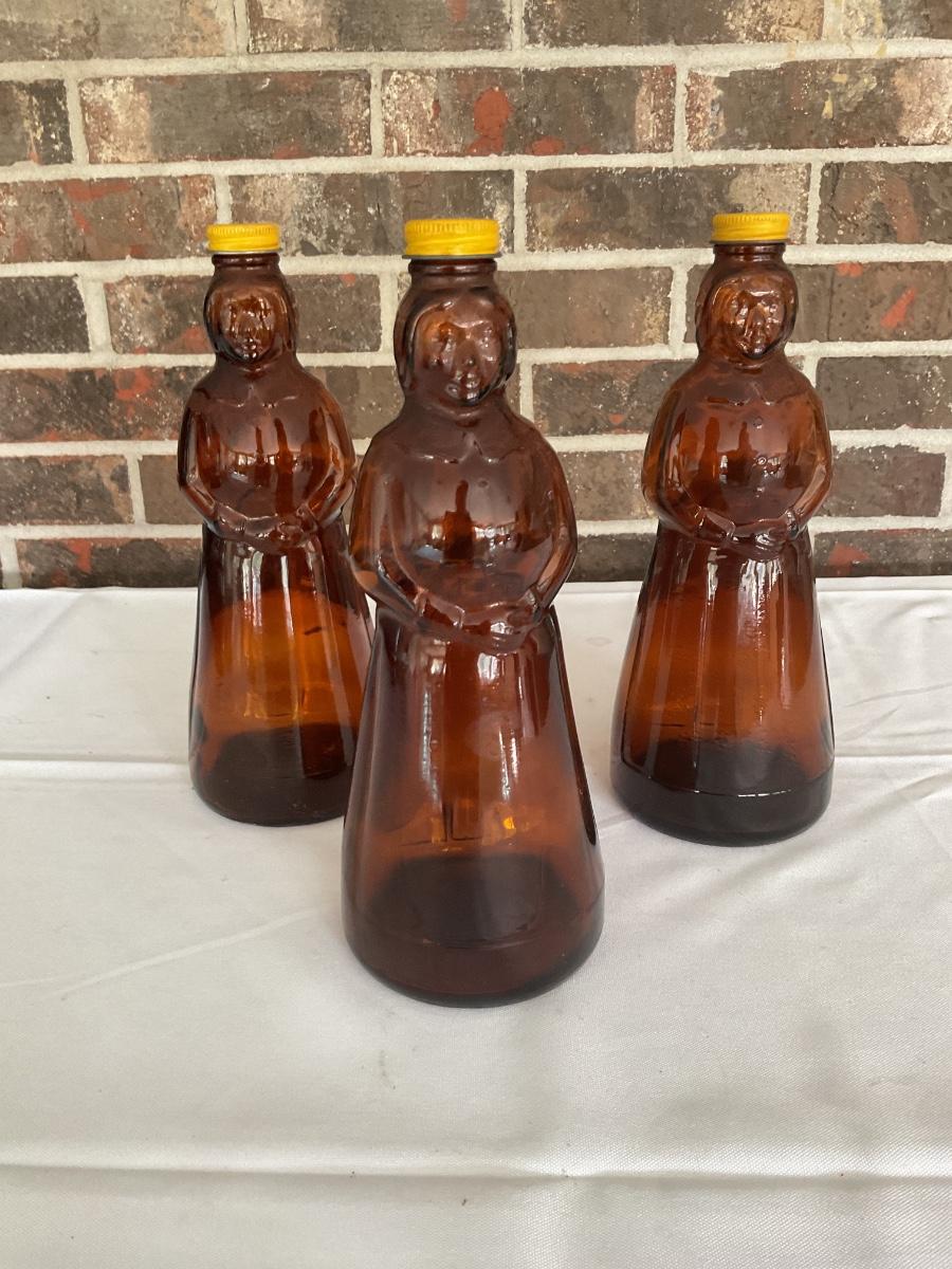 Vintage Mrs. Buttersworth Glass Syrup Bottle