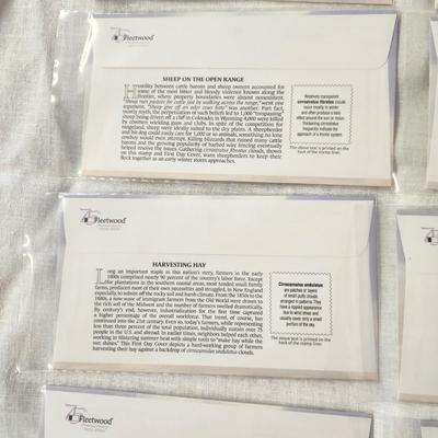 15 - 1 DAY STAMPS - IMAGES OF THE AMERICAN FRONTIER