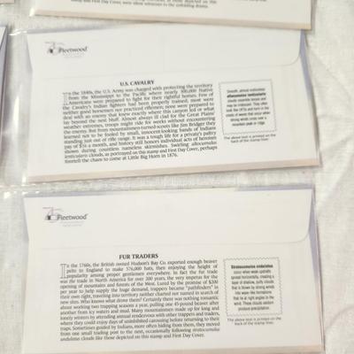 15 - 1 DAY STAMPS - IMAGES OF THE AMERICAN FRONTIER