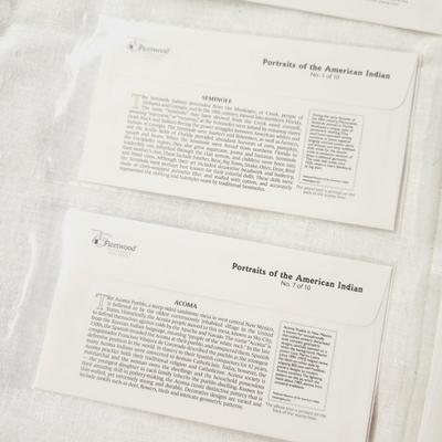 10 - FIRST DAY STAMPS - ART OF THE AMERICAN INDIAN