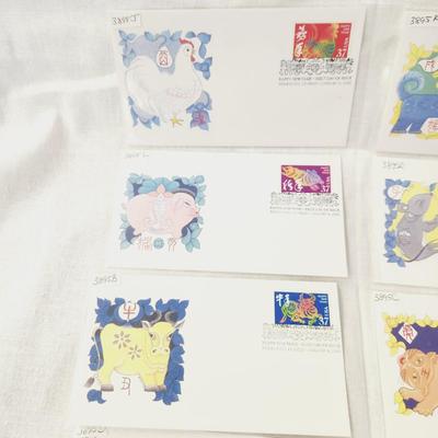 12 - FIRST DAY STAMPS - CHINESE NEW YEAR 2005
