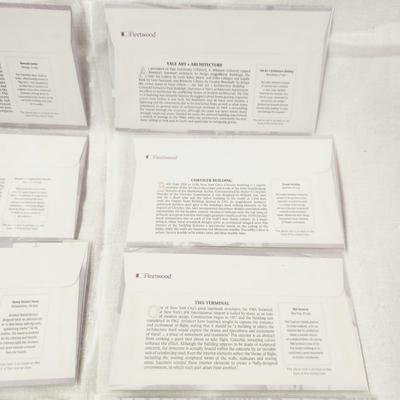 12 - FIRST DAY STAMPS - MASTER OF MODERN AMERICAN ARCHITECTURE