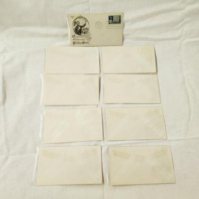 10 - FIRST DAY STAMPS - 1950s ABRAHAM LINCOLN COLLECTION