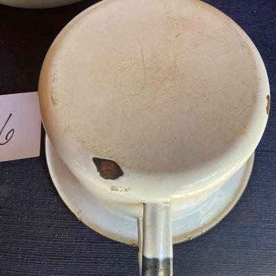 Vintage Enamel Pots
