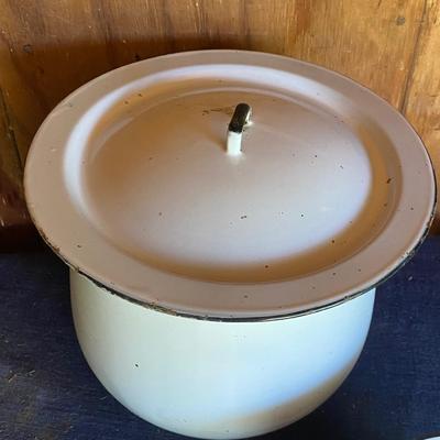 Vintage Enamel Pots