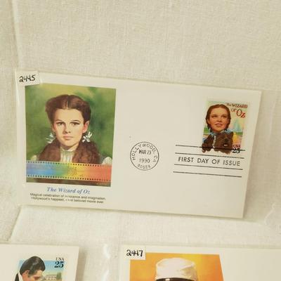 5 - FIRST DAY STAMPS - AMERICAN CLASSIC FILMS