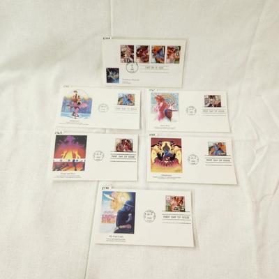 6 - FIRST DAY STAMPS - AMERICAN BROADWAY MUSICALS