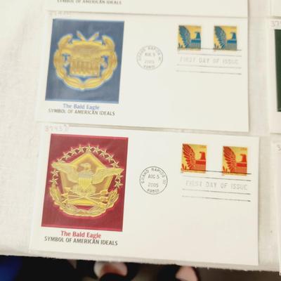 11 - FIRST DAY STAMPS - 2005 THE BALD EAGLE SYMBOL OF AMERICAN IDEALS