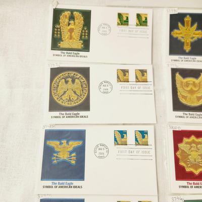 11 - FIRST DAY STAMPS - 2005 THE BALD EAGLE SYMBOL OF AMERICAN IDEALS