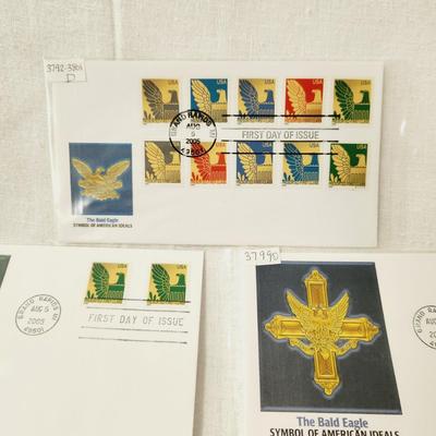 11 - FIRST DAY STAMPS - 2005 THE BALD EAGLE SYMBOL OF AMERICAN IDEALS