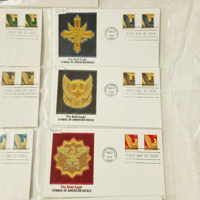 11 - FIRST DAY STAMPS - 2005 THE BALD EAGLE SYMBOL OF AMERICAN IDEALS