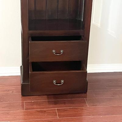Cape Cod Bookcase  ~ Two Drawers