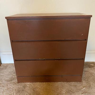 Vintage Low 3 drawer dresser