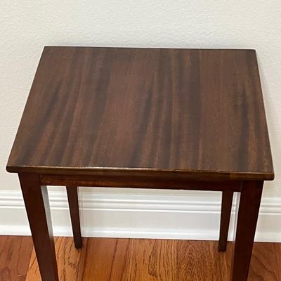 BRANDT ~ Small Mahogany Occasional Table