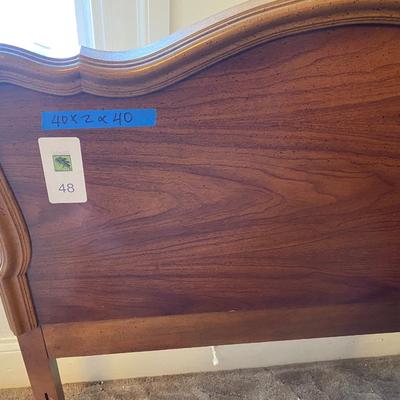 2 twin headboards w metal frames