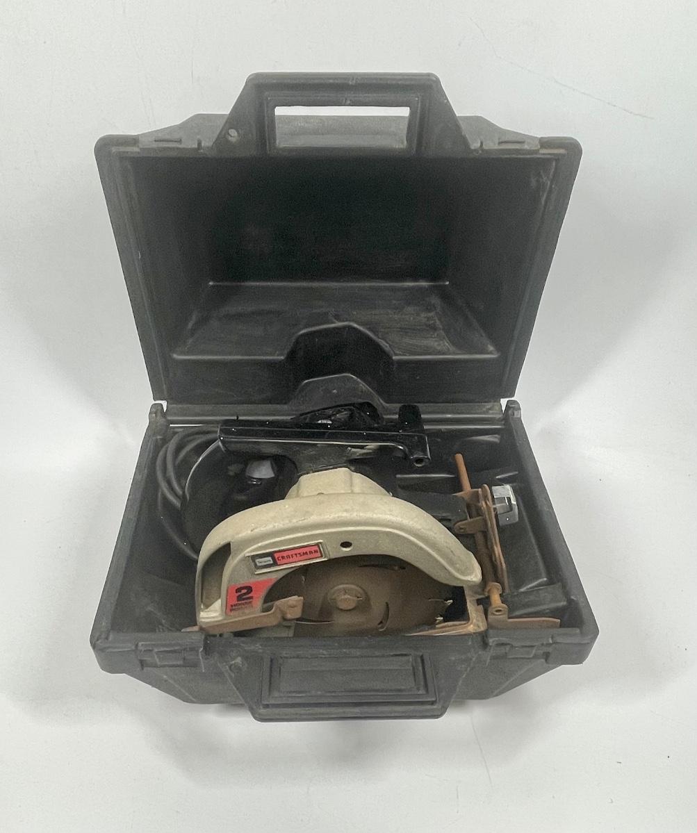 Vintage Sears Craftsman 2HP 7 1/4" Circular Saw