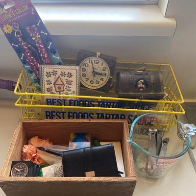Lot various kitchen/misc items
