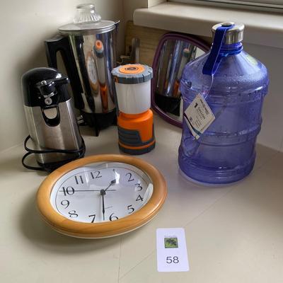 Lot various kitchen/misc items