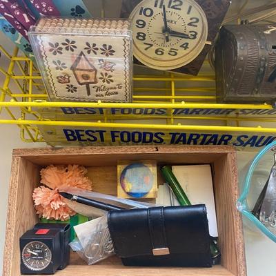 Lot various kitchen/misc items