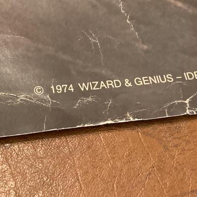 1974 Wizard & Genius Atomic Bomb Explosion Poster