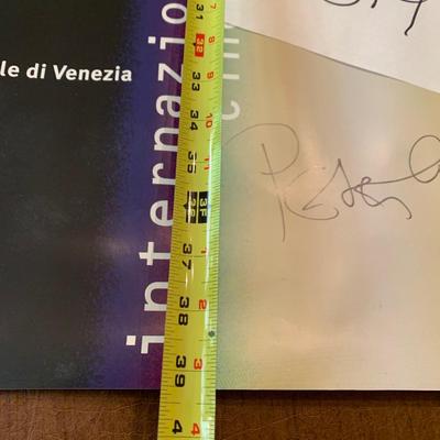 1995 Poster SIGNED Director Peter Greenway Venice Film Festival