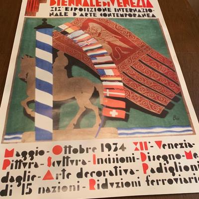 Art Deco Poster Venice Film Festival